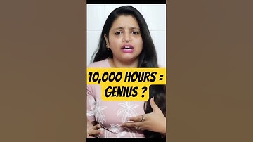 The Truth About the 10,000 Hour Rule | Why Practice Alone Won’t Make You a Genius #shorts