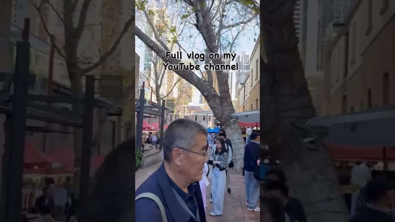 Sydney’s Iconic Weekend Market – The Rocks 🎶🌉