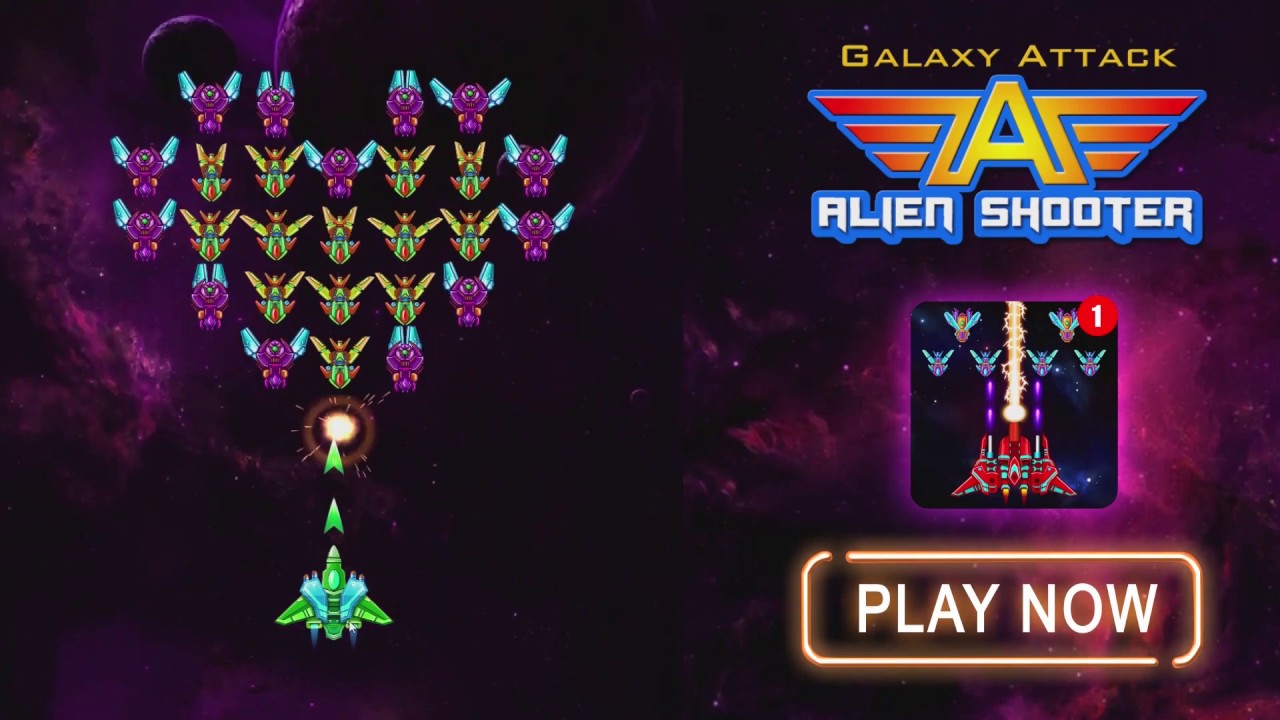 Galaxy Attack: Alien Shooter MOD APK cover