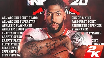NBA 2K20 ALL ARCHETYPES REVEALED!NEW OP BUILDS!BEST NEW BUILDS!