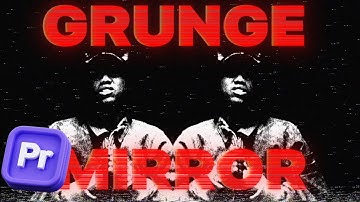 CRAZY GRUNGE MIRROR effect Premiere Pro