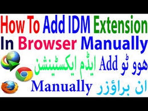 How to add IDM extension in UC browser Easly Full Tutorial - YouTube