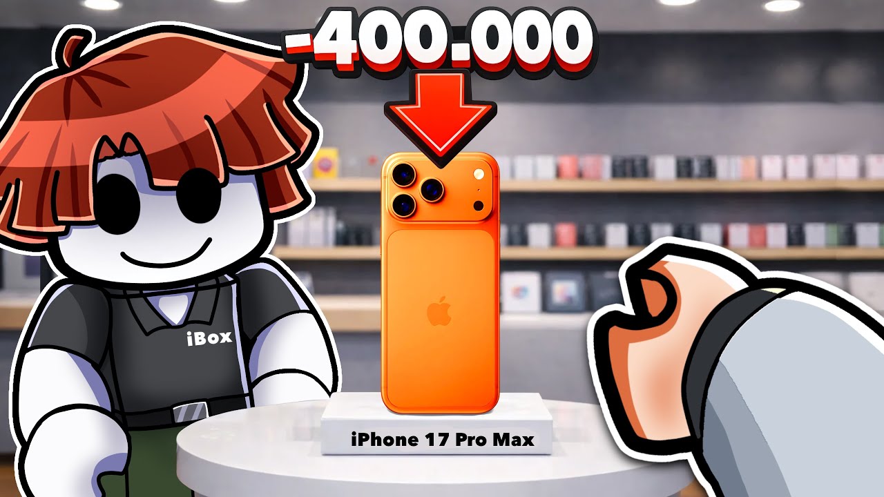 Aku Beli iPhone 17 Pro Max Di Dunia Nyata Pakai ROBUX!