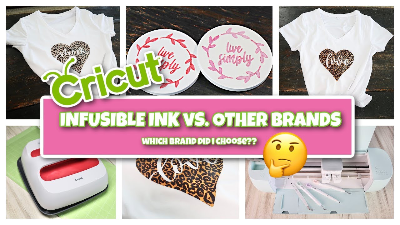 Do other brands of infusible ink work better than Cricut? - Sublimation  sheets from CraftExpress 