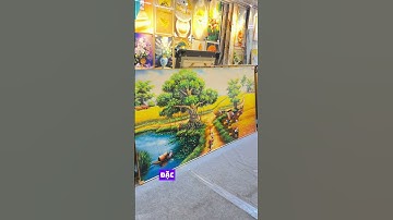 TRANH TREO TƯỜNG - TRANH ĐỒNG QUÊ - TRANH TRANG TRÍ | TRANH 3D TÙNG DƯƠNG #tranhtrangtri #homedecor