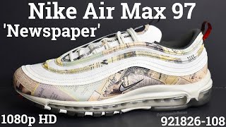 nike air max 97 newspaper