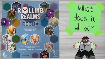 Rolling Realms Redux - Unboxing & How to Play