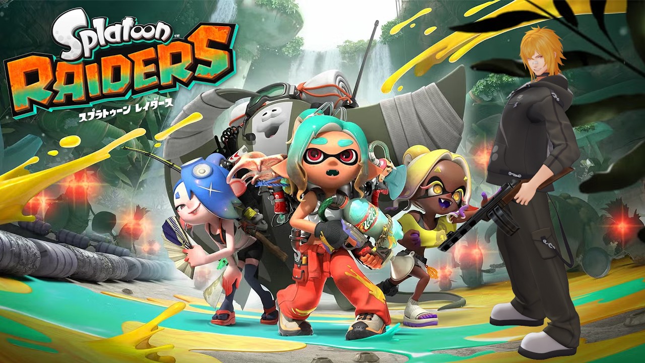 【スプラトゥーン レイダース 】▷２ 初見最高難易度サバイバー：クリアまでやりきる【 夢咲刻夜Vliver 】