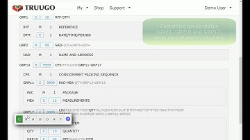 EDIFACT Subset Editor