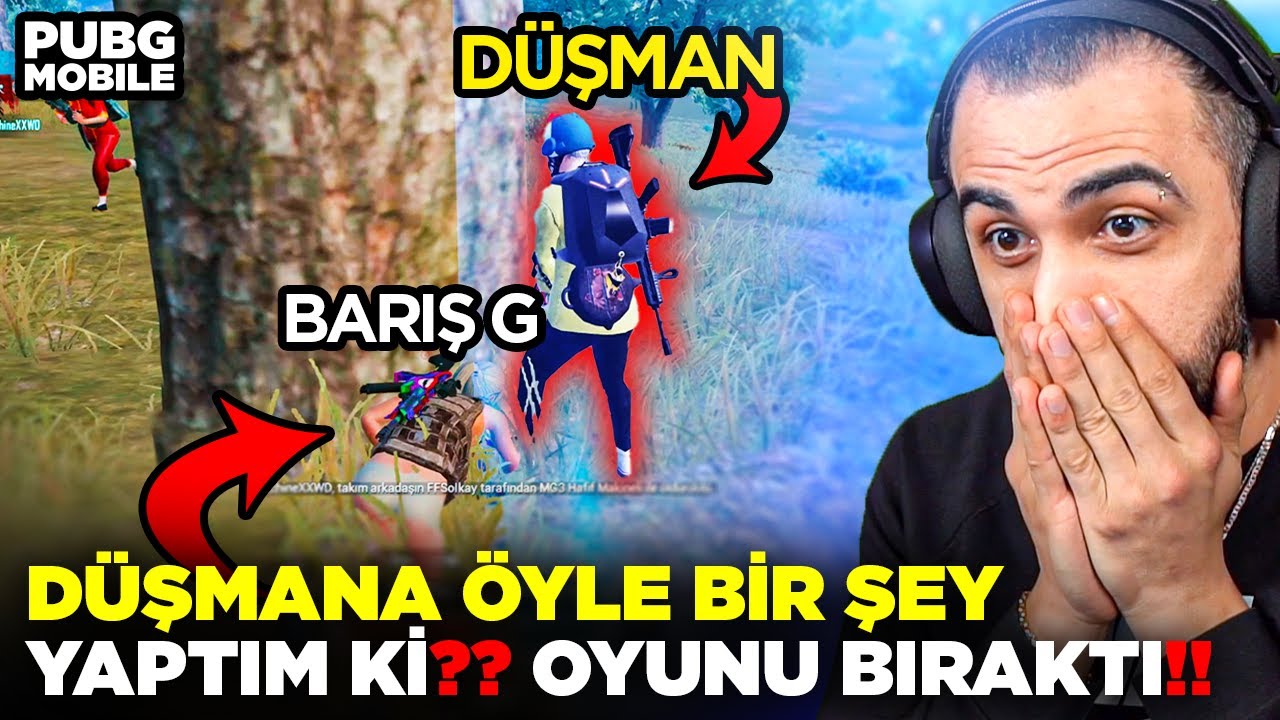 RAKİBE ÖYLE BİR HAREKET YAPTIM Kİ TURNUVAYI KAZANDIK!! 😮 (OYUNU BIRAKTI) | PUBG MOBILE