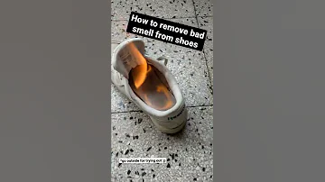How to remove BAD SMELL from SHOES #shorts