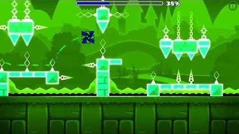 Geometry dash featured level || Dynamic on track (hard) by Crepuscole