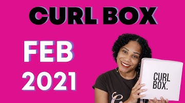 CurlBox February 2021 Unboxing