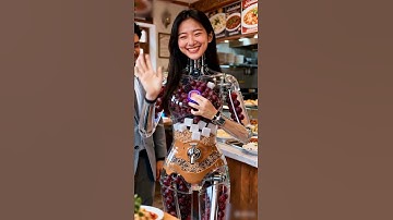 Pekmez Sauce Dispenser Robot, in Service #futuristic #robot #technology #humanoid #AI