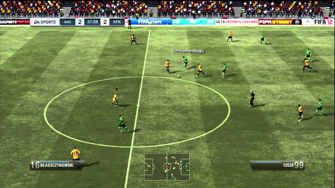 Winning With A 0 Chemistry Team on Fifa 12 Ultimate Team!!!!!!!!