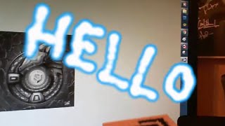 AR tutorial: real time drawing in augmented reality space