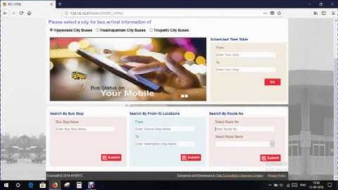 A P S R T C City bus live tracking without app Through google