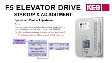 KEB F5 Elevator Drive Training: Autotune, SPI Learn and Other Adjustments (Part 9)