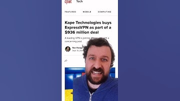 #stitch with @malwaretech Kape bought ExpressVPN because selling your info is valuable. #vpn #cybers
