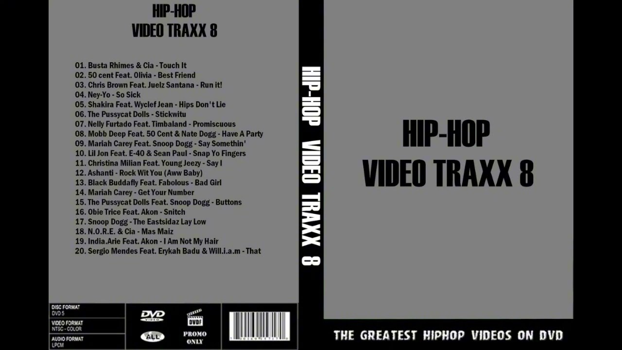 HIP HOP DAS ANTIGAS (CD HIP HOP VÍDEO TRAXX 8️⃣) MELHOR COLEÇÃO
