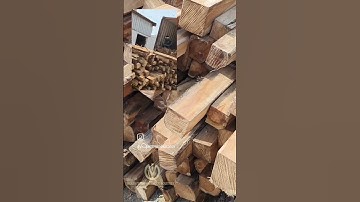 Container Unloading#woodworking #wood #furniture #plywood #construction #timber #homede #viralvideo