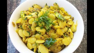 Flat beans stir fry/avarekalu usli recipe by riddhi's kitchen screenshot 3