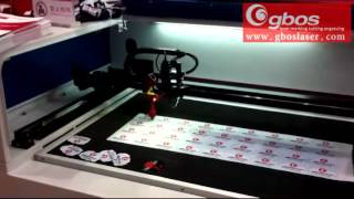 CCD Series with Colored Camera Laser Cutting Machine for Label- GBOS