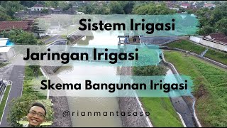 Sistem Irigasi, Pencetakan Sawah, Jaringan Irigasi, Skema Irigasi, dan Skema Bangunan Irigasi