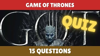 As Sharp as Valyrian Steel: Test Your Game of Thrones Knowledge!