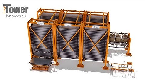 MultiLogitower - sheet metal, long bars heavy and untypical goods