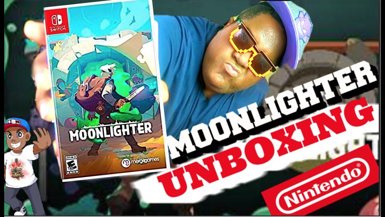MOONLIGHTER (Nintendo Game Switch Unboxing)