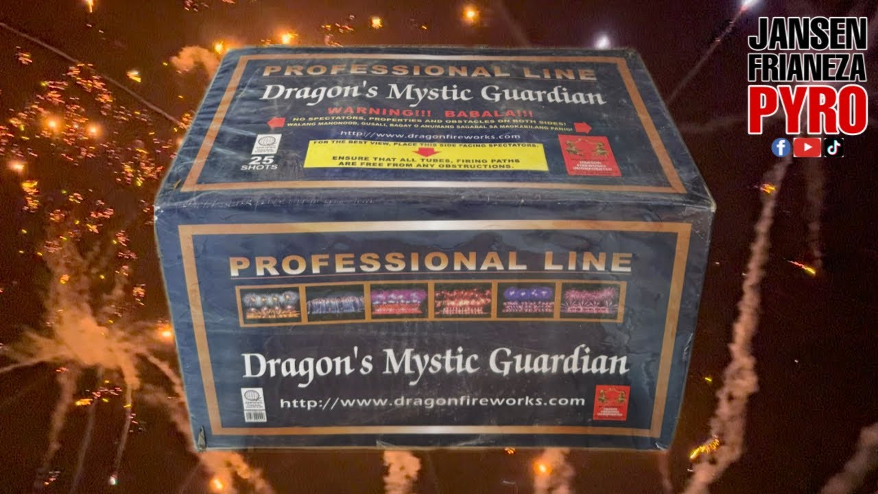 Dragon’s Mystic Guardian 25 shots by Dragon Fireworks | New Year’s Eve 2025 Philippines