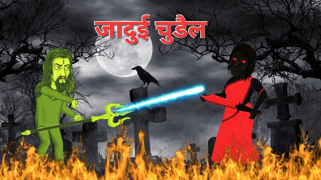 Bhoot wala cartoon Cartoon in hindi chudail and tantrik baba
