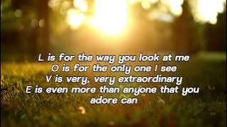 Frank Sinatra - L.O.V.E (lyrics)