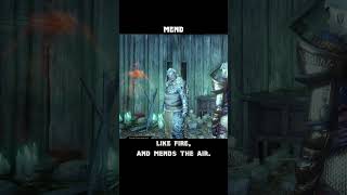 mend — Dragon age : Inquisition dialogue scene