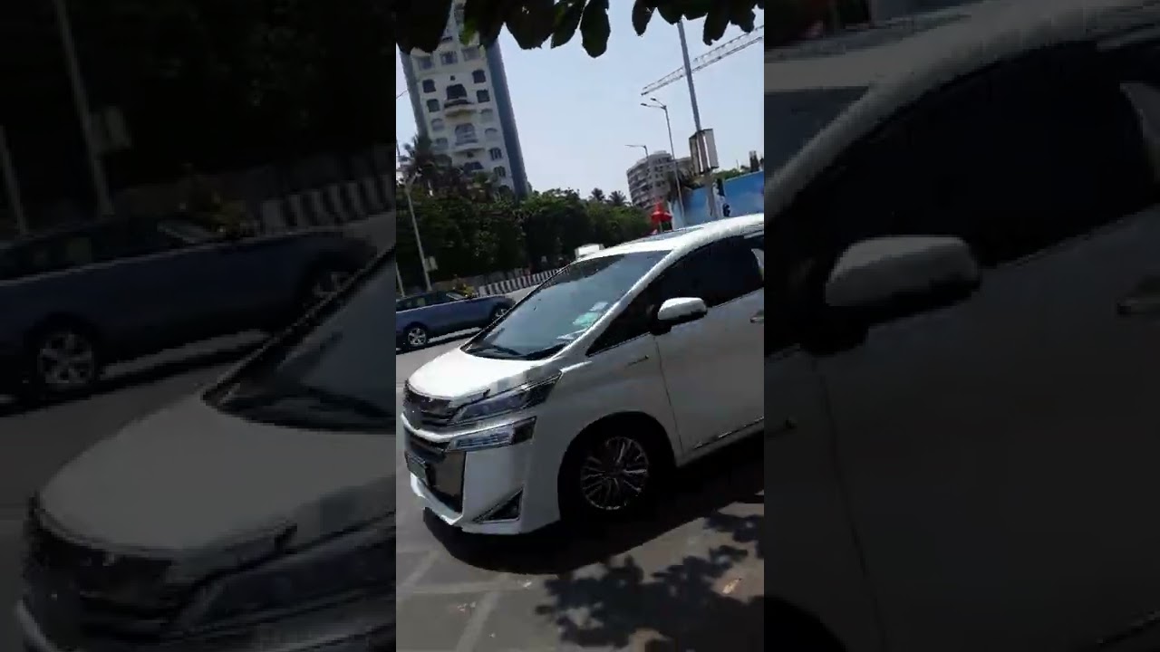 VIP CONVOY WITH SECURITY ENTRY IN MUMBAI 