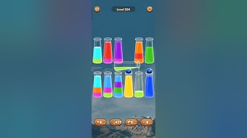 Color Water Sort Woody Puzzle Level 284