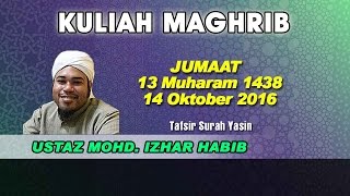 [14.OKT.16] USTAZ IZHAR HABIB @ NANA TANJUNG