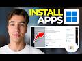 How To Install Apps Only From The Microsoft Store In Windows 11 | Tutorial 2026