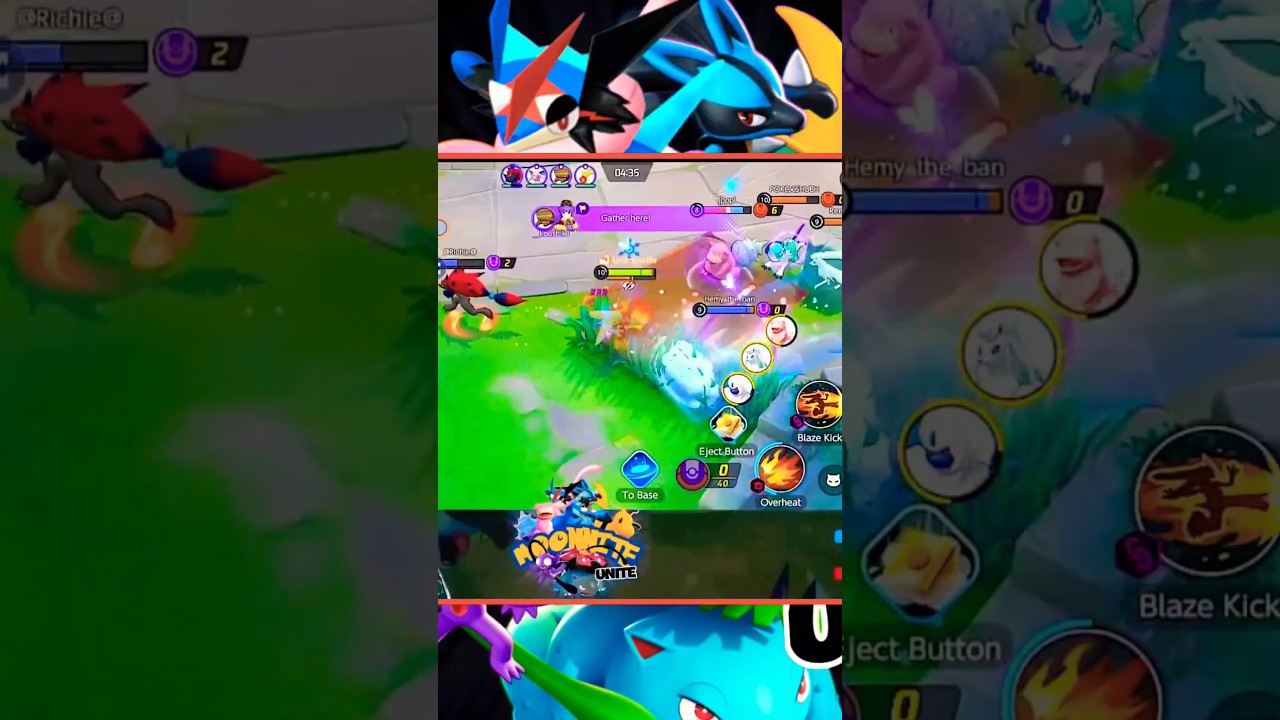 BLAZIKEN 1 KICK 3 KO 