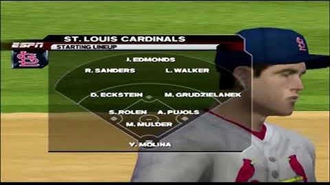 ESPN MLB 2K5: STL@PIT. CPU Simulation.