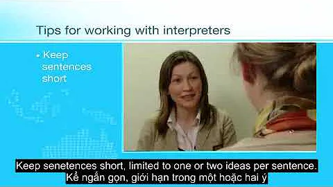 Hints and tips for working with interpreters Quynh