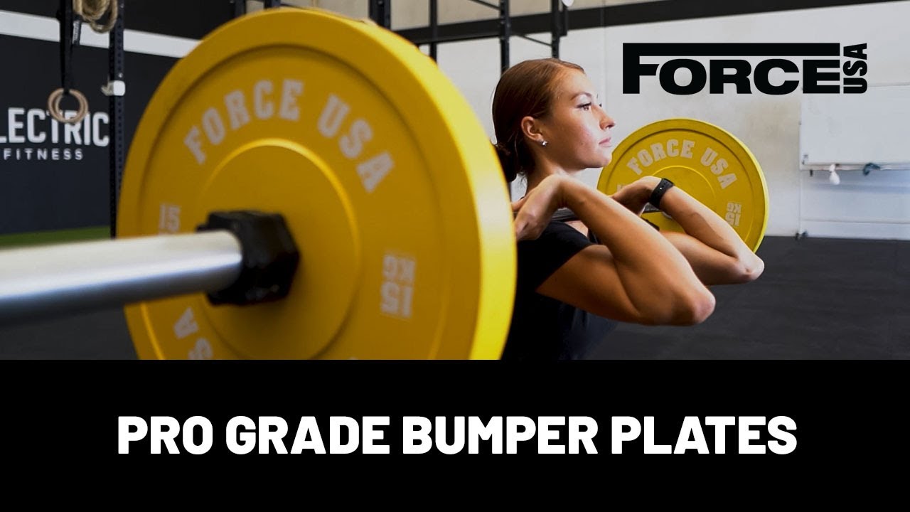 Force USA Pro Grade Coloured Bumper Plates KG, UAE Shop Now