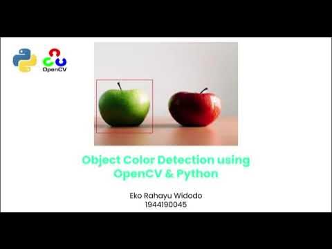 Object Color Detection for Green Color using OpenCV and Python (DEMO ...