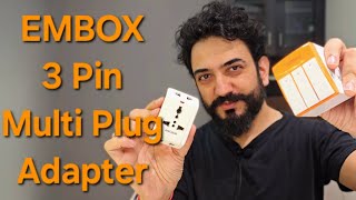 EMBOX 3 Pin Multi Plug Adapter | Unboxing and Review 