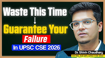 A Reality Check for UPSC CSE 2026. STOP WASTING YOUR TIME.