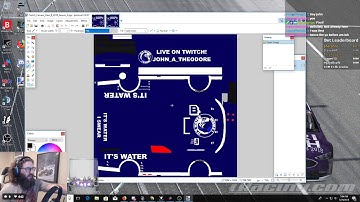 iRacing Windshield Banner Placement Tutorial (Oval Class B xfinity Camaro)