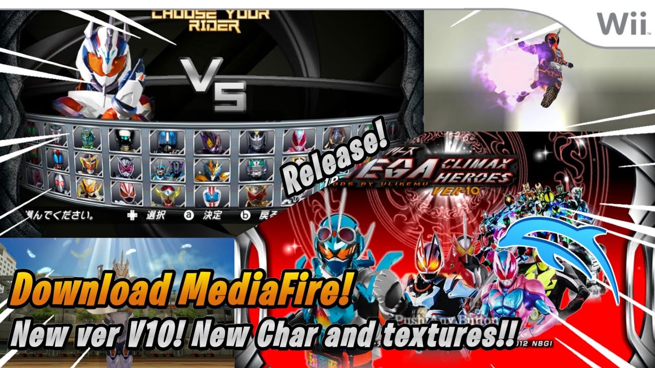 Release‼️ New Mod Kamen Rider Mega Climax Heroes V10🔥New Char