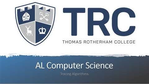 Tracing Algorithms