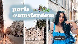 žijeme ŽIVOT v Paříži & getting baked v Amsterdamu | VLOG | SugarDenny